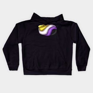 Nonbinary Snake Kids Hoodie